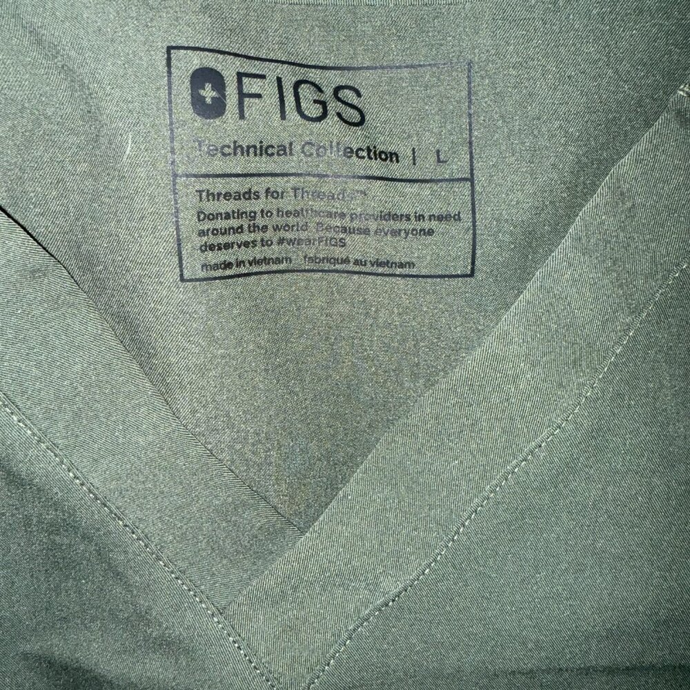 FIGS Mens Scrubs Green Technical Collection Set Size Large - EUC - Picture 3 of 3